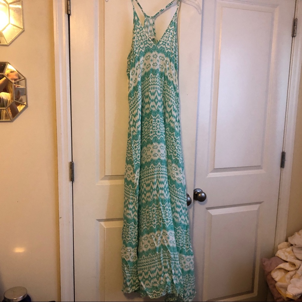 Mint maxi dress